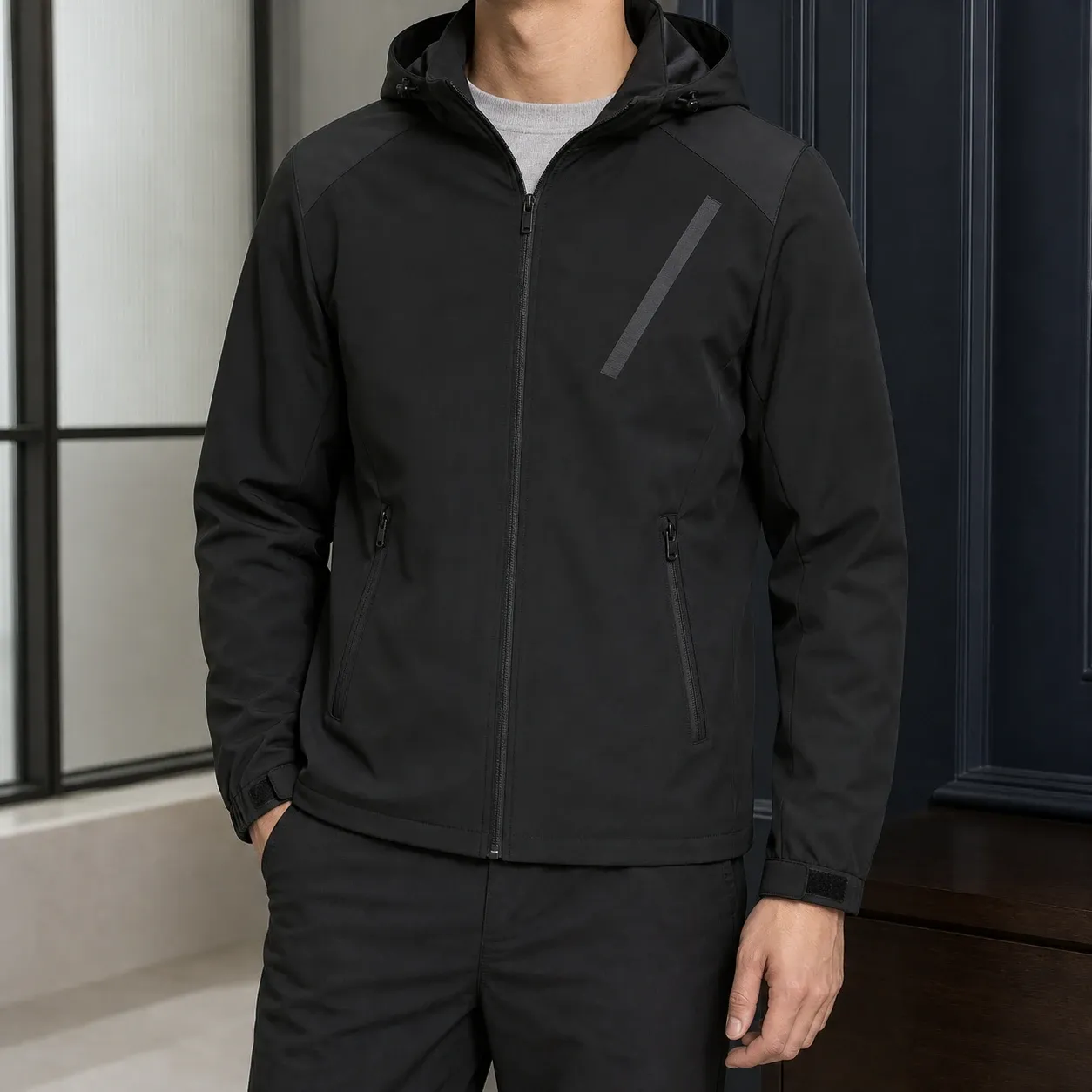 Sterling Hooded Jacket — source gallery photograph 1