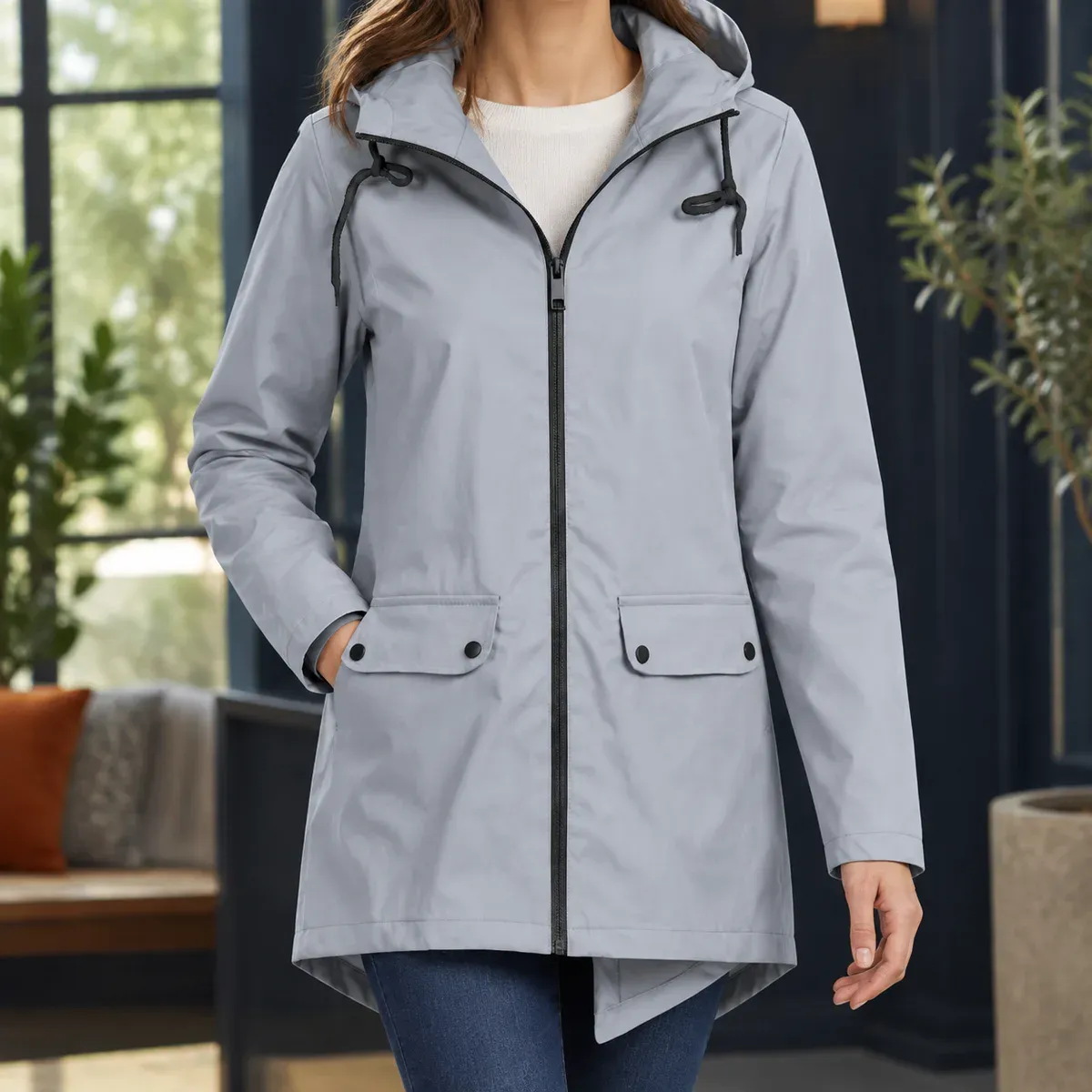 Morwenna Hooded Jacket — gallery photograph 1