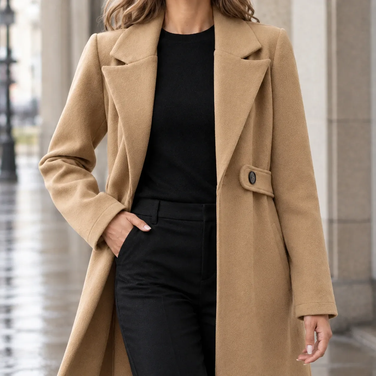 Valencia Tailored Coat — source gallery photograph 2