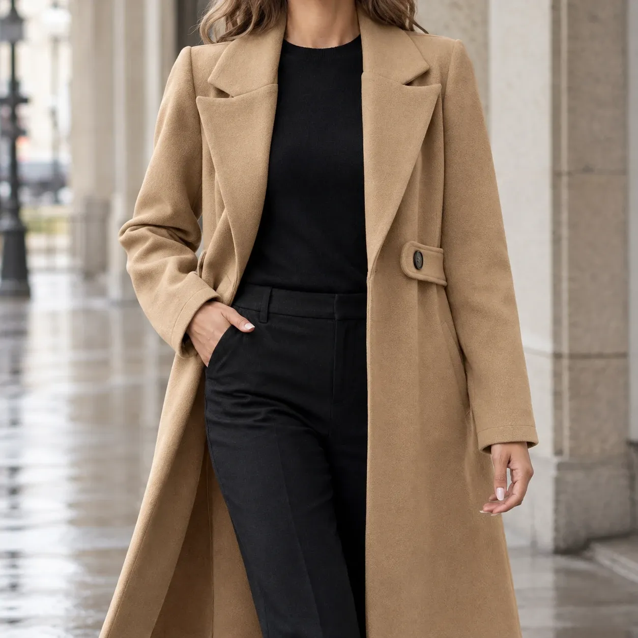 Valencia Tailored Coat — source gallery photograph 1
