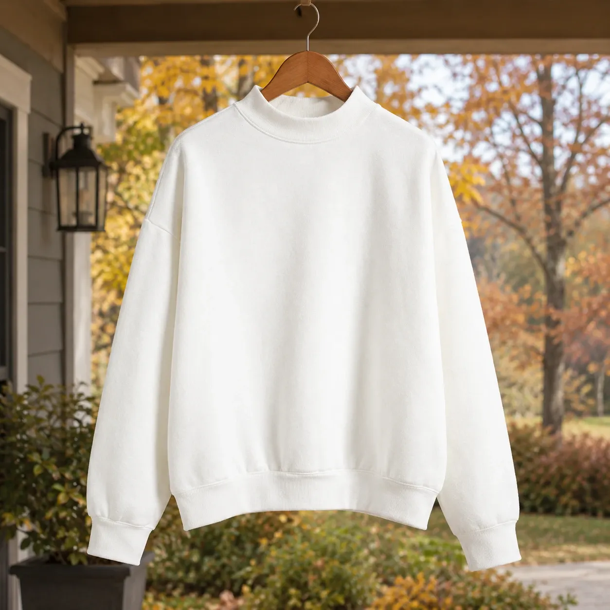 Magdalena Mock Neck Sweater — source gallery photograph 1
